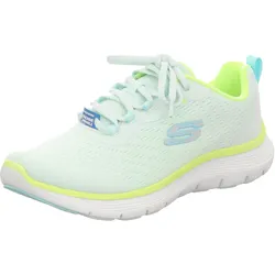 Skechers Damen Schnürschuh Flex Appeal 5.0 in gruen
