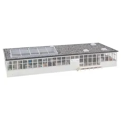 Werkstatt mit Inneneinrichtung Bausatz Modell von Gebr. Faller 1:87