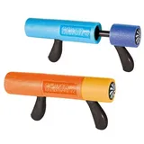 Power Blaster: Schwamm-Wasserpistole mit zwei Griffen – 35 x 7 cm