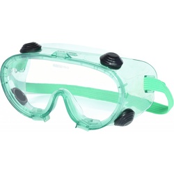 KS Tools Schutzbrille mit Gummiband-transparent, CE EN 166 - 310.0112 - transparent