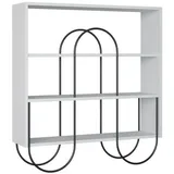 CaliCosy Regal 25,5 x 99 x 96 cm Weiß