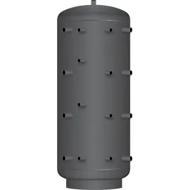 TWL Technologie 1000 Liter TWL Pufferspeicher 90° PR2-1000, 2 Wärmetauscher 120mm Isolierung Heizungsspeicher