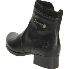 Rieker Damen Stiefeletten 78660 Kurzstiefel schwarz 40 EU