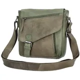 The Skandinavian Brand Damen Leder Schultertasche Mixed Farbsortierung 40-grün