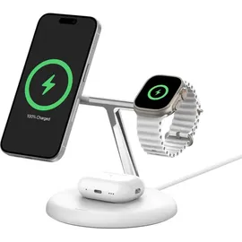 Belkin BoostCharge Pro 3-in-1 Ladestation mit Qi2, 15W, Magnetisch Schwarz