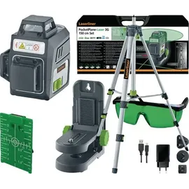LASERLINER PocketPlane-Laser 3G Set 150 cm Kreuzlinienlaser selbstnivellierend