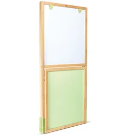 HaPe E2001 - Staffelei, Spieltafel (Tafel/Whiteboard/Papierstaffelei), höhenverstellbar, 56x44x94cm