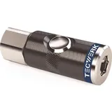 tecwerk Druckknopf-Sicherheitskupplung DN 7,4,IG AluNBR Gew.G 3/8 Zoll 15,39mm