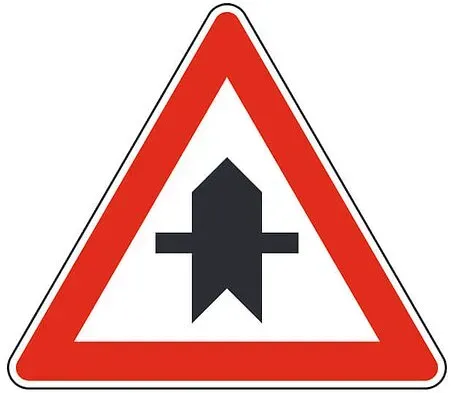 Verkehrszeichen - Vorfahrt, Zeichen 301