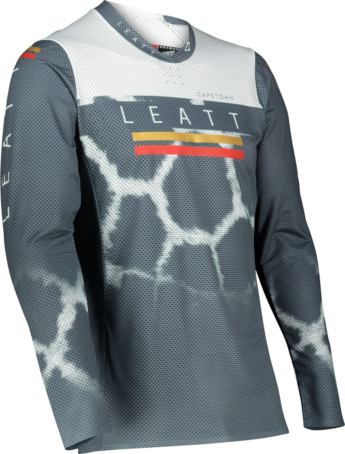 Leatt 5.5 UltraWeld Giraffe S22, jersey - Gris/Blanc - XXL