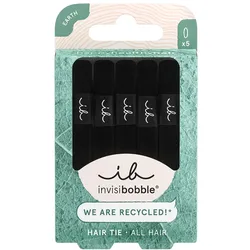 Invisibobble HAIR TIE Black 5 Stück