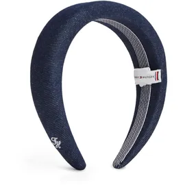 Tommy Hilfiger Th NAUTICAL Denim Damen, schwarz denim, Stoff, Haarfixierungen, gepolstert