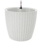 Hti-Living Blumentopf Nessa Hydro 27,5 cm Weiß