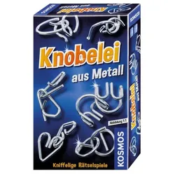 Knobelei aus Metall (Mitbringspiel)