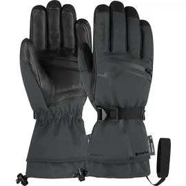 Reusch Down Spirit Gore-tex besonders Warmer, wasserdichter und atmungsaktiver Skihandschuh mit Daunen, grau/schwarz, 7