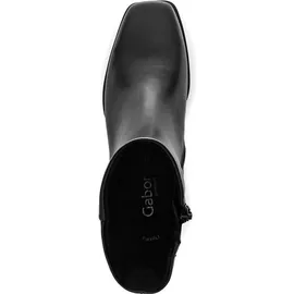 Gabor Stiefelette 920.57, Glattleder, Schwarz, Damen / Schwarz - 38