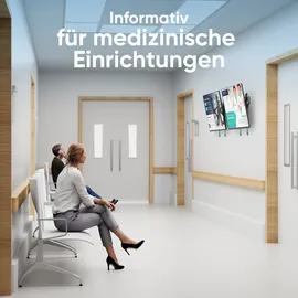 ONKRON TV Wandhalterung 32-70 60 kg, schwarz-weiß