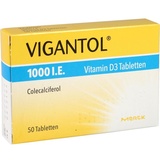 Merck Vigantol 1.000 I.E. Vitamin D3 Tabletten 50 St.