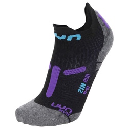 UYN Run Laufsocken doppellagig Damen black/violet 41-42