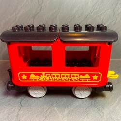 LEGO Eisenbahn Anhaenger Waggon Passagierwaggon