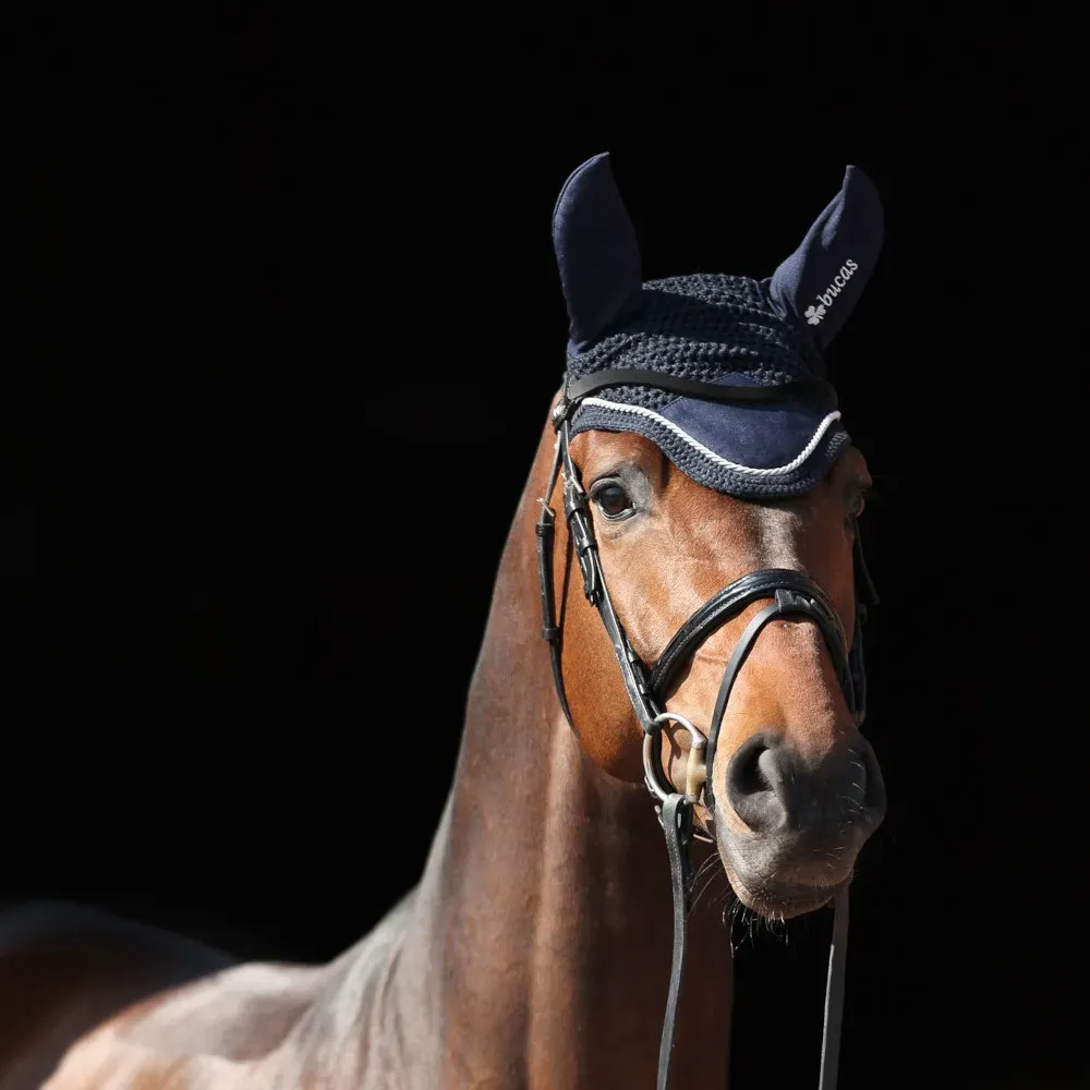 Bucas Fly Bonnet - Navy/Silver