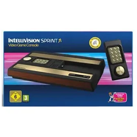 plaion Intellivision Sprint 45 Konsole + 2 Wireless Controller + 45 Spiele