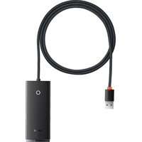 Baseus Lite Series Adapter USB-A to 4xUSB-A 3.0 5Gb/s)