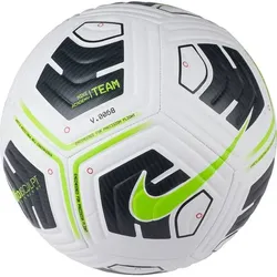 NIKE Ball NK ACADEMY - TEAM, WHITE/BLACK/VOLT, 5