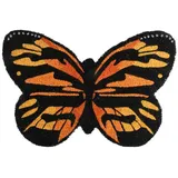 Esschert Design Schmetterling 1 x 1 cm Orange/Schwarz