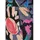 URBAN CLASSICS Midirock Damen Floral Schwarzfruity S