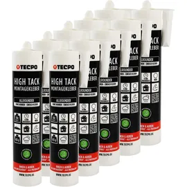 TECPO Montagekleber High Tack 10 x 455 g