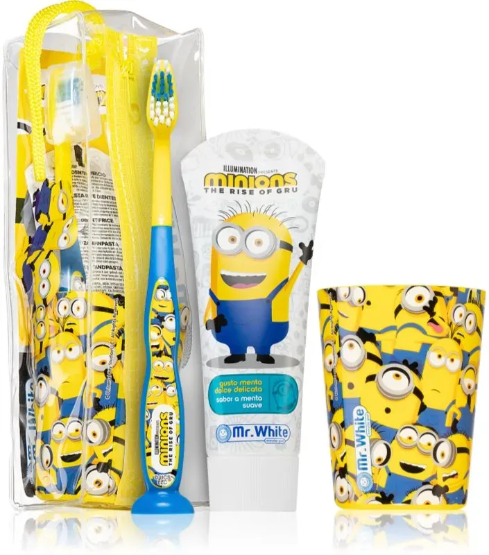 Minions Travel Dental Zahnpflegeset für Kinder 3+