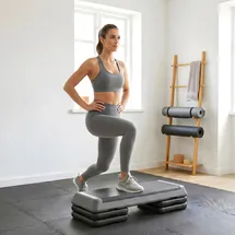 sportnow Aerobic-Stepper Grau