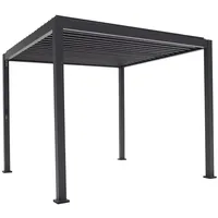 Green Spirit Mirador Basic 3x3 anthrazit Pergola mit Lamellendach