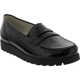 WALDLÄUFER Slipper Slipper Leder - Schwarz 39