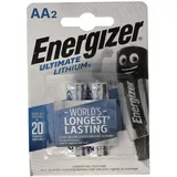 Energizer L91 Lithium Batterie AA 1,5 Volt, 3000mAh 2er Blister