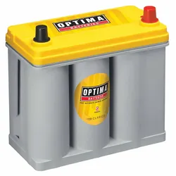 Optima Yellow Top YT R - 2.7, 12V 38Ah, AGM Zyklenfest, Spiralcell Technologie