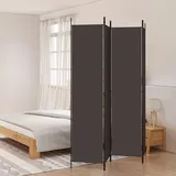 vidaXL Myheimly Paravent,Raumtrenner Raumteiler Trennwand Umkleide Sichtschutz Spanische Wand Wohnzimmer Schlafzimmer,Stoff x 200 cm