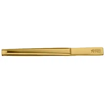 Pfeilring Pinzette gerade 8 cm gold