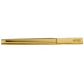 Pfeilring Pinzette gerade 8 cm gold