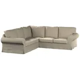 Dekoria Sofahusse Ektorp Ecksofa, Living II beige