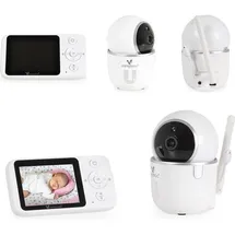 Cangaroo Babypone Callisto Kamera Schlaflieder Alarmfunktion Temperatursensor weiß - Weiß