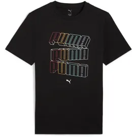 Puma ESS LOGO LAB HOG TEE schwarz S