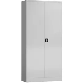 Classix Stahlschrank X-530350 lichtgrau 92,0 x 50,0 x 194,5 cm, aufgebaut