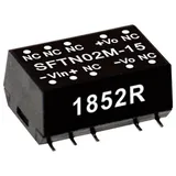 MEAN WELL SFTN02N-15SC DC/DC-Wandler 24V 15V 0.130A 2W Inhalt