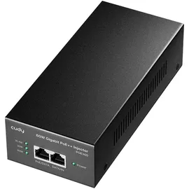 Cudy POE300 60W PoE Injektor + /PoE Gigabit, Netzteil bis 60 W, RJ-45 geschirmt mit 10/100/1000 Mbps, kompatibel mit IEEE 802.3af / 802.3at, kompakt und wirtschaftlich