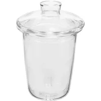 DECOMELODY Glas Teesieb Teefilter Aus Borosilikatglas Hitzebeständig Für Losen Tee Kräutertee Mit Feiner Filtration Zubehör Für Teekanne Und Teetasse