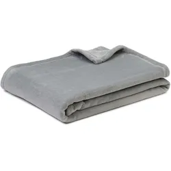 Decke MONTANA silber - silber
