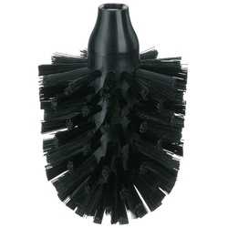 Ersatz Wc-Bürstenkopf La Brosse Soft Nylon schwarz 12,5cm 8,0cmØ