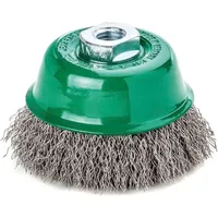 Lessmann Topfbürste INOX-Draht 0,30 mm, Bürsten-⌀ 80 mm